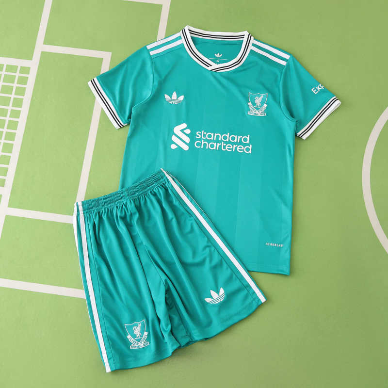 Kids Liverpool Third Kit 2025/26