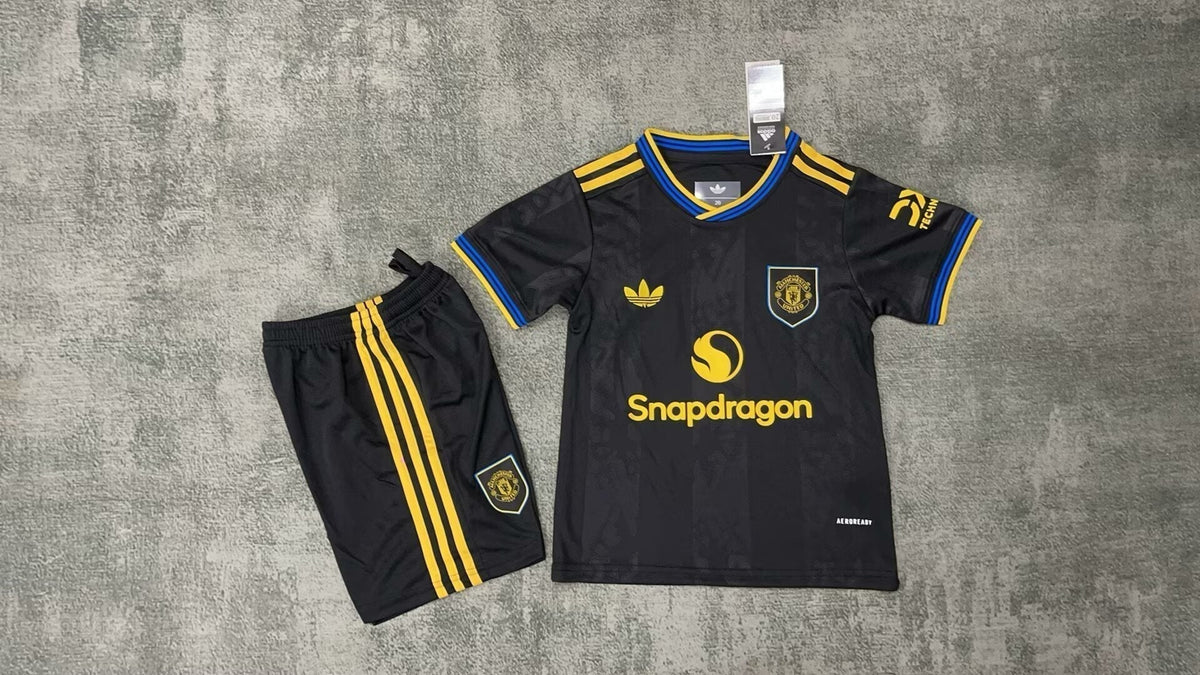Kids Manchester United Third Kit 2025/26