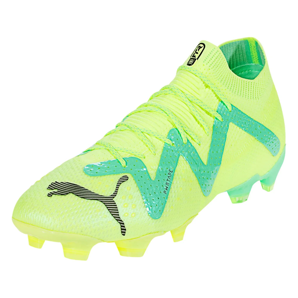 Puma Future Ultimate FG/AG Soccer Cleats - Yellow/Black/Peppermint