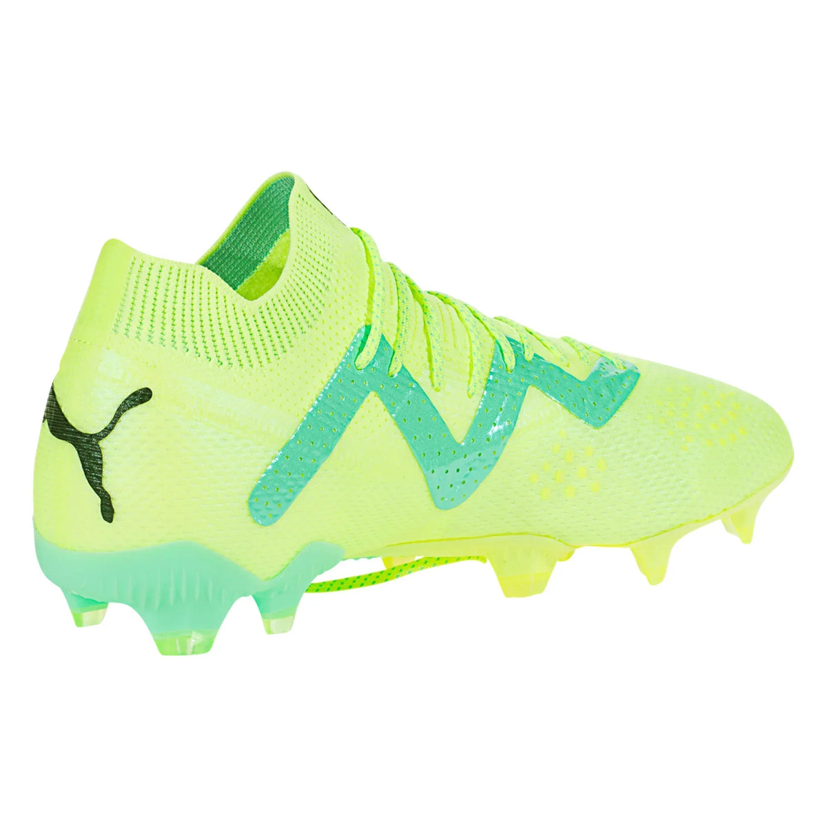Puma Future Ultimate FG/AG Soccer Cleats - Yellow/Black/Peppermint